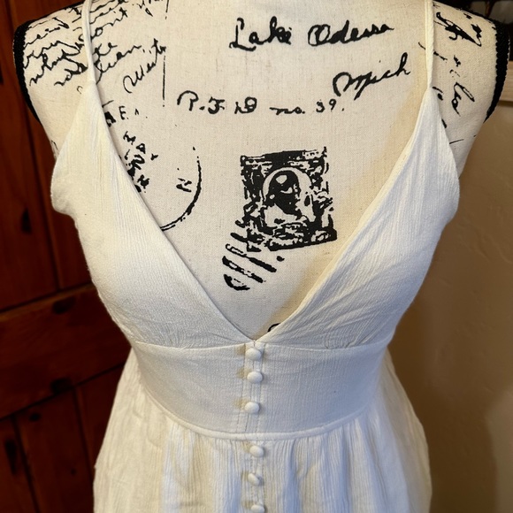 Off white boho midi dress - Picture 2 of 4